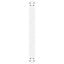 spisebordsben hvide 2 stk. 80x(72-73) cm stål