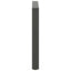 spisebordsben antracit 2 stk. 80x(72-73) cm stål