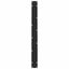 spisebordsben sort 2 stk. 100x(72-73) cm stål