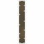 barbordsben naturstål 2 stk. 60x(100-101) cm stål