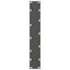 barbordsben antracit 2 stk. 40x(110-111) cm stål