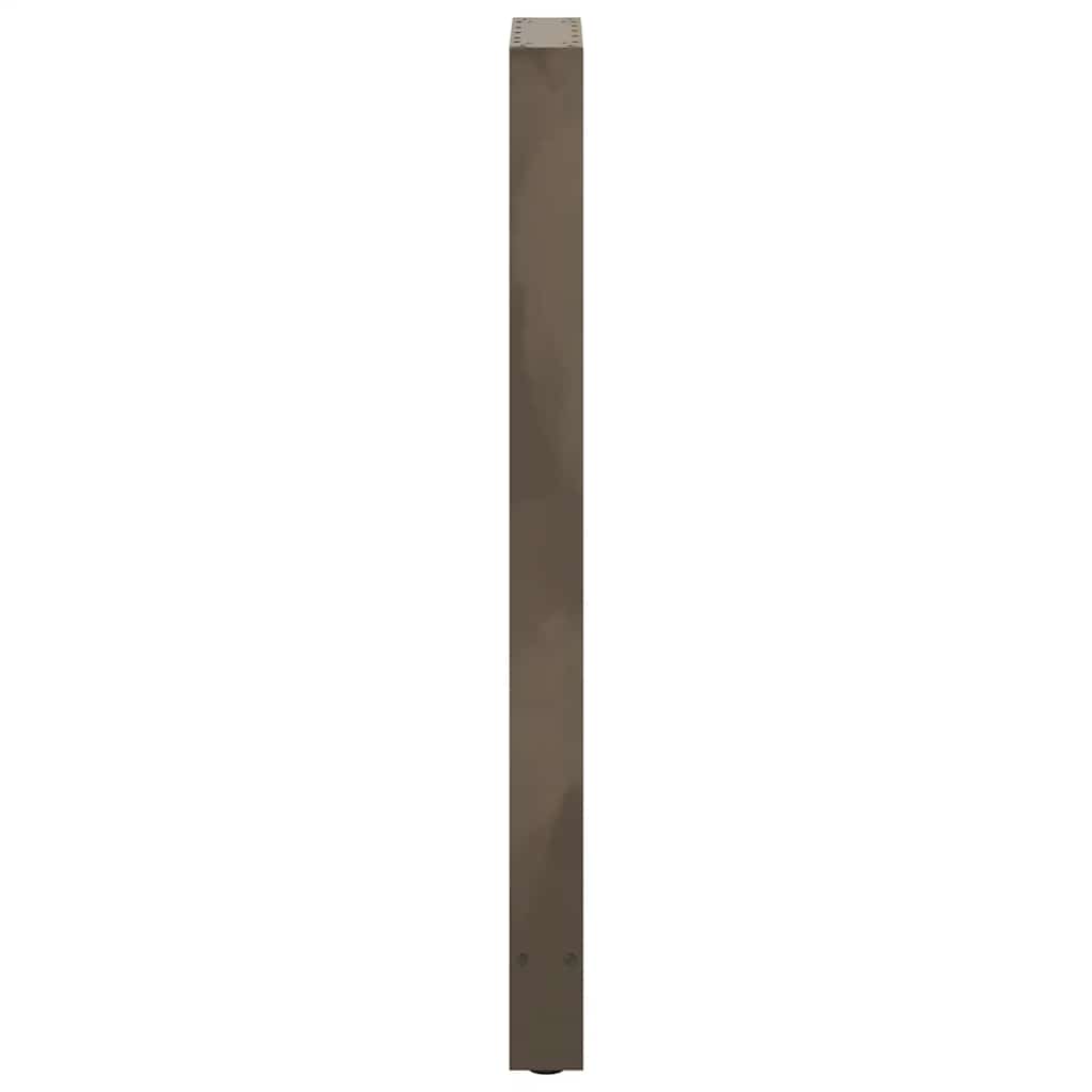 barbordsben naturstål 2 stk. 50x(110-111) cm stål