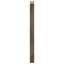 barbordsben naturstål 2 stk. 60x(110-111) cm stål