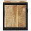 sengeskabe 2 stk 40x35x40 cm massivt ru mangotræ