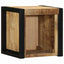 sengeskabe 2 stk 40x35x40 cm massivt ru mangotræ