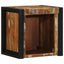 sengeskabe 2 stk 40x35x40 cm massivt genbrugstræ flerfarvet