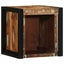 sengeskabe 2 stk 40x35x40 cm massivt genbrugstræ flerfarvet