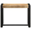 bænk 60x35x45 cm massivt ru mangotræ