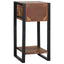Endebord Flerfarvet 40 x 40 x 80 cm Solid genbrugs træ