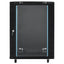 netværksskab 60x45x86 cm 15U 19" IP20 sort