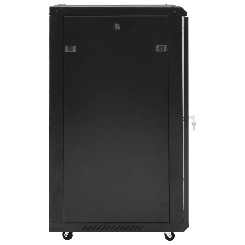 netværksskab 60x60x120 cm 18U 19" IP20 sort