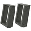 sofabordsben U-formet 2 stk. antracit 30x(30-31) cm stål