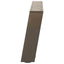 sofabordsben U-formet 2 stk. naturstål 60x(30-31) cm stål