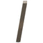 spisebordsben U-formet 2 stk. naturstål 50x(72-73) cm stål