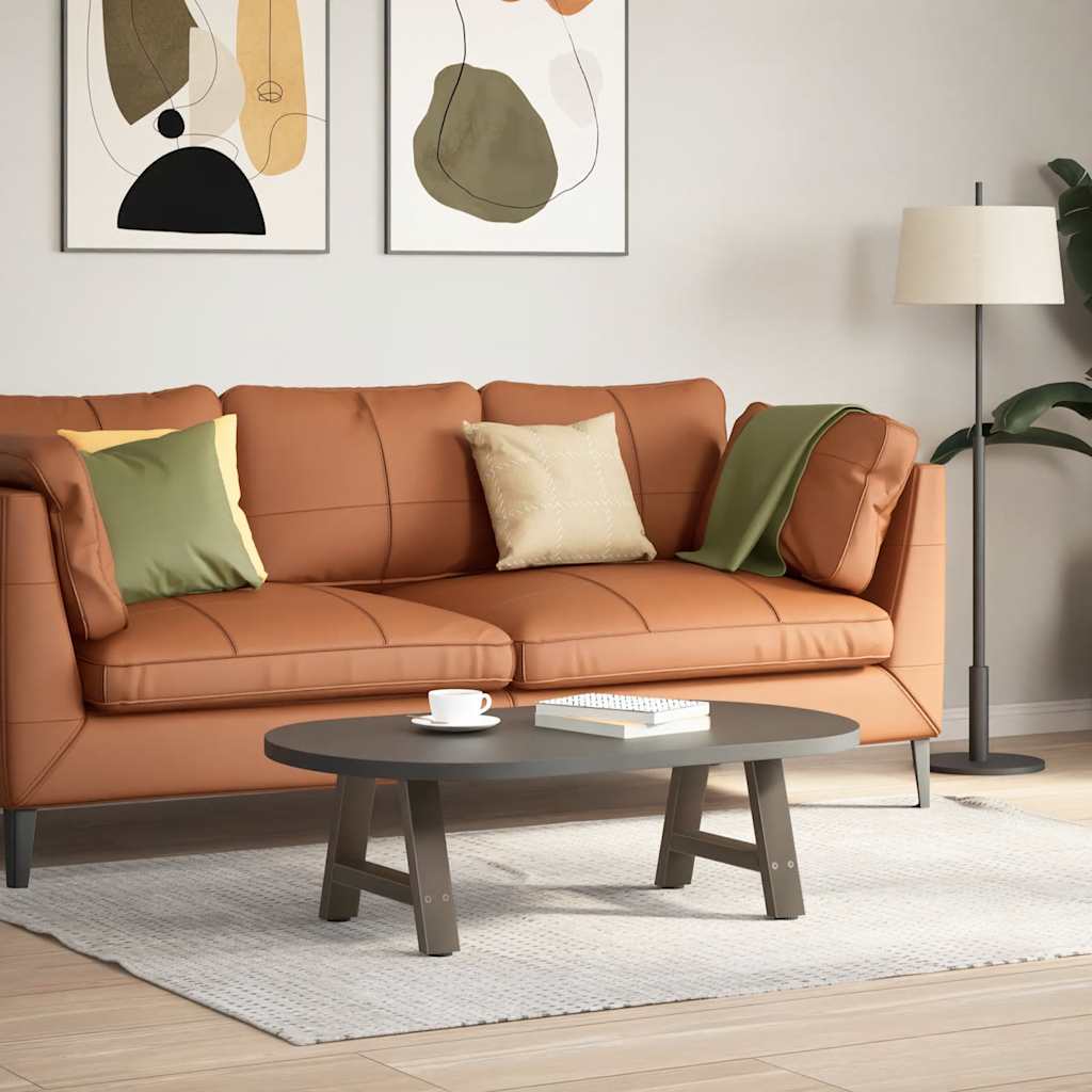 sofabordsben A-formet 2 stk. 30x(30-31) cm stål
