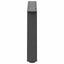 sofabordsben A-formet 2 stk. antracit 60x(30-31) cm stål