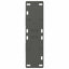 spisebordsben A-formet 2 stk. antracit 50x(72-73) cm stål