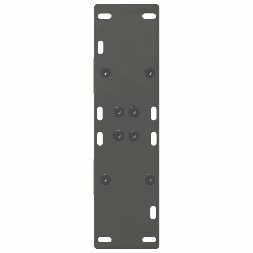 spisebordsben A-formet 2 stk. antracit 50x(72-73) cm stål