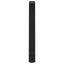 spisebordsben A-formet 2 stk. sort 60 x (72-73) cm stål