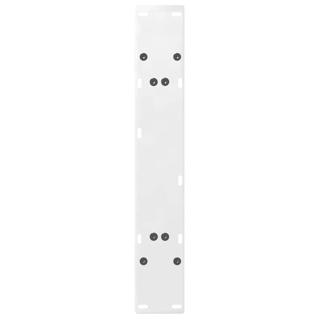 spisebordsben A-formet 2 stk. hvid 70 x (72-73) cm stål