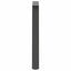 spisebordsben A-formet 2 stk. antracit 80x(72-73) cm stål