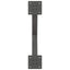 sofabordsben X-formet 2 stk. antracit 60x(30-31) cm stål