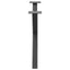 sofabordsben X-formet 2 stk. antracit 70 x (42-43) cm stål