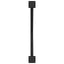 spisebordsben X-formet 2 stk. sort 90 x (72-73) cm stål