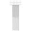 sofabordsben X-formet 2 stk. hvid 40x(30-31) cm stål