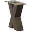 sofabordsben X-formet 2 stk. naturstål 40x(30-31) cm stål