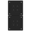 sofabordsben X-formet 2 stk. sort 38 x (42-43) cm stål