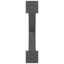 sofabordsben X-formet 2 stk. antracit 70 x (42-43) cm stål