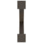 spisebordsben X-formet 2 stk. naturstål 80x(72-73) cm stål