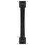 spisebordsben X-formet 2 stk. sort 90 x (72-73) cm stål
