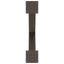 spisebordsben X-formet 3 stk. naturstål 70x(72-73) cm stål