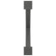 spisebordsben X-formet 3 stk. antracit 90x(72-73) cm stål