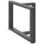 sofabordsben T-formet 2 stk. antracit 70x25x(42-43) cm stål