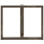 spisebordsben T-formet 2 stk. sort 90x35x(72-73) cm stål