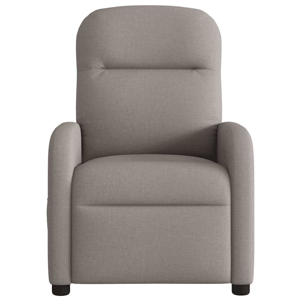 massagestol stof gråbrun