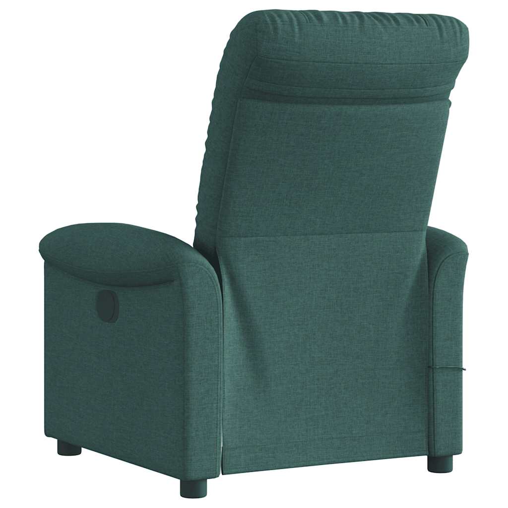 massagestol stof mørkegrøn