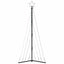 LED-juletræ 339 LED'er 182 cm varmt hvidt lys