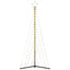 LED-juletræ 339 LED'er 182 cm varmt hvidt lys