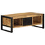 sofabord 90x50x36 cm massivt ru mangotræ