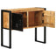 konsolskab 90x35x75 cm massivt ru mangotræ