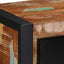 tv-bord 100x30x25 cm massivt genbrugstræ