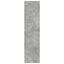 klædeskab 100x50x200 cm konstrueret træ betongrå