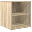 hjørneskab 160x40x45 cm konstrueret træ sonoma-eg