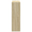 bogreol 102x32x108 cm konstrueret træ sonoma-eg