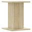 plantestativer 2 stk. 30x30x40 cm konstrueret træ sonoma-eg