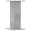 plantestativer 2 stk. 30x30x60 cm konstrueret træ betongrå
